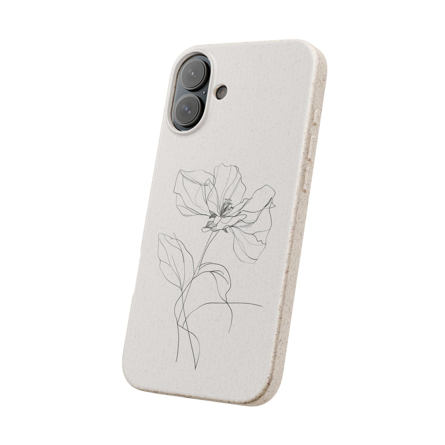 Minimalist Flower iPhone Case