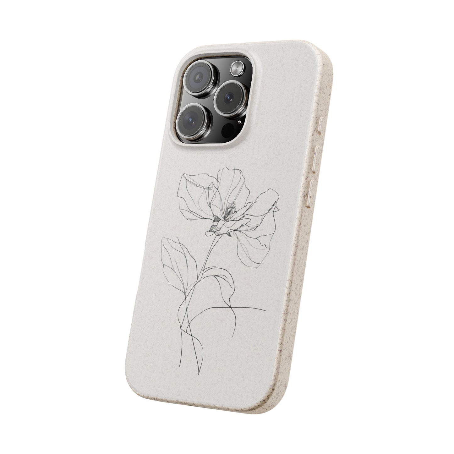 Minimalist Flower iPhone Case