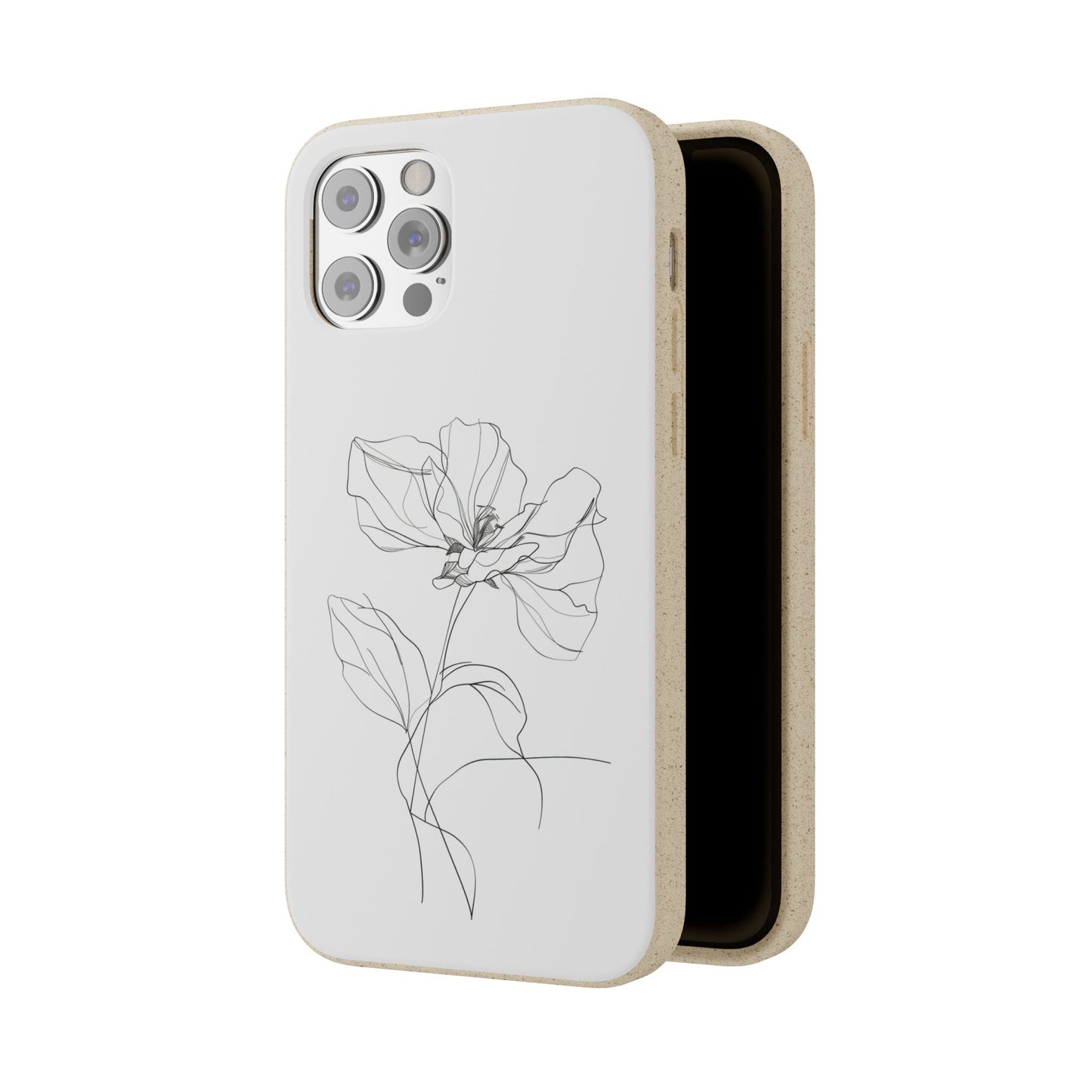 Minimalist Flower iPhone Case