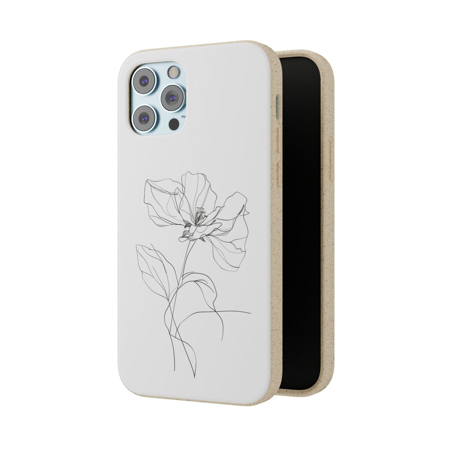 Minimalist Flower iPhone Case