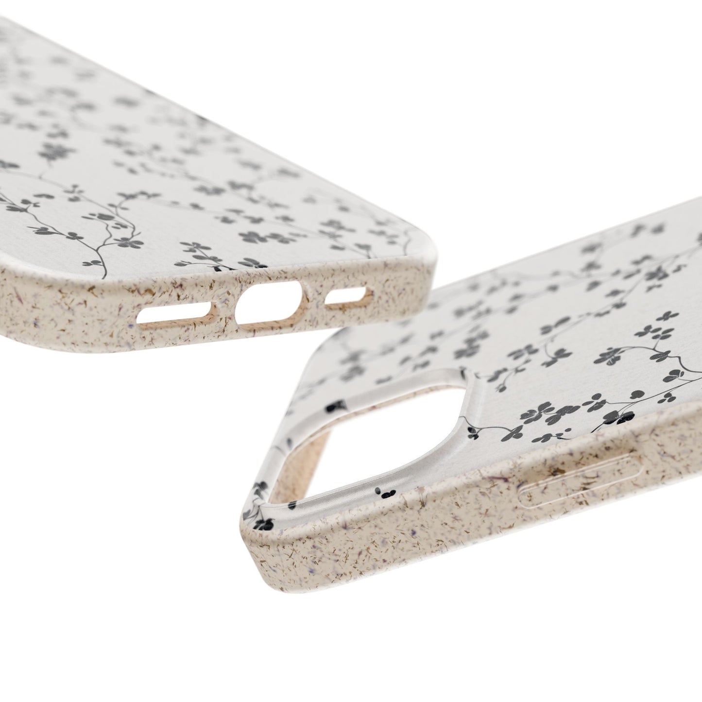 Black Blossoms iPhone Case