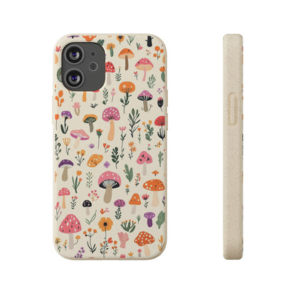 Wildwood Mushrooms iPhone Case
