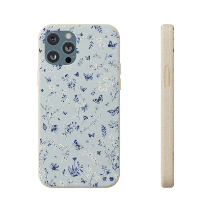 Blue Butterflies iPhone Case
