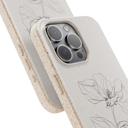 Minimalist Flower iPhone Case