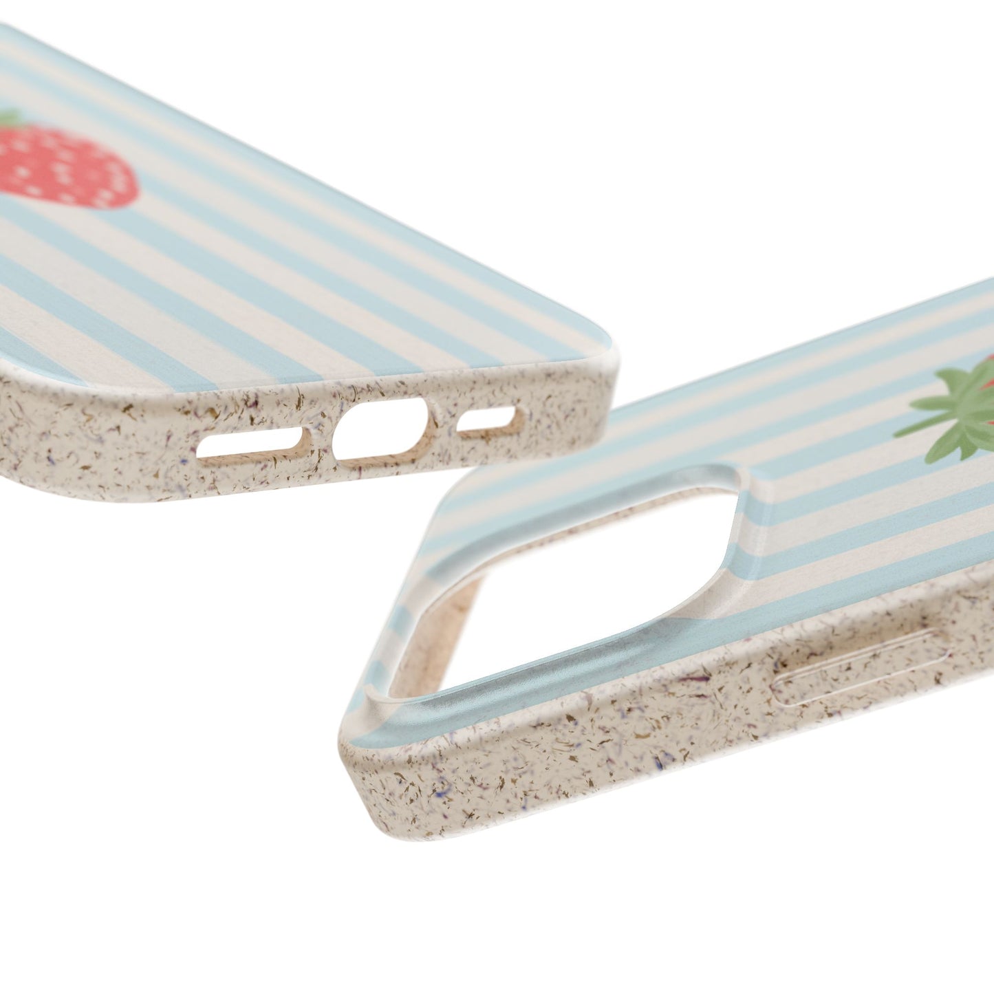 Strawberry Stripe iPhone Case