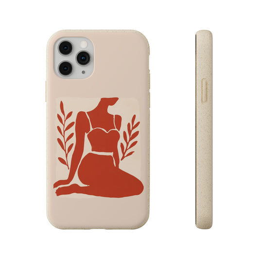 Seated Figure iPhone Case