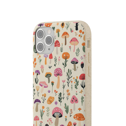 Wildwood Mushrooms iPhone Case