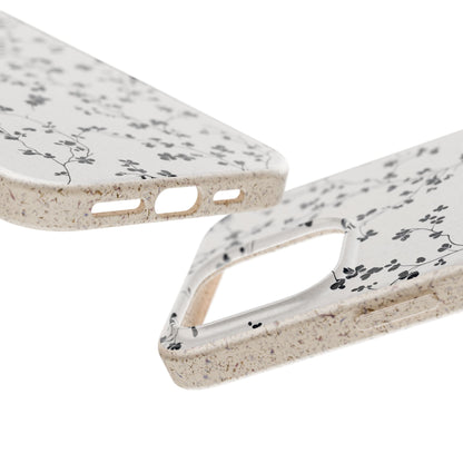 Black Blossoms iPhone Case