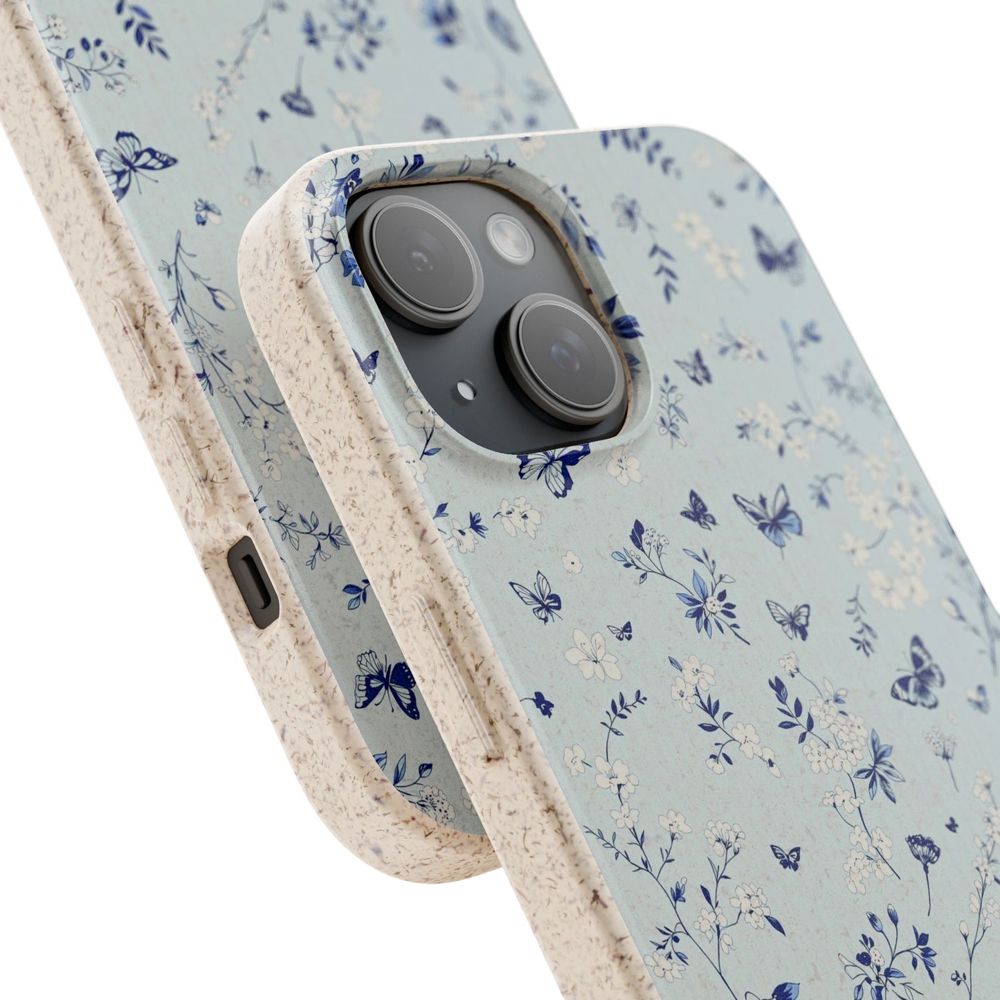 Blue Butterflies iPhone Case