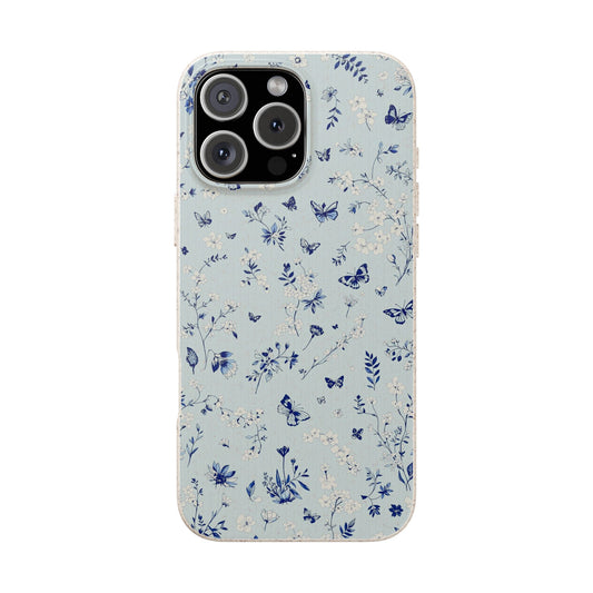 Blue Butterflies iPhone Case