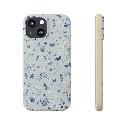 Blue Butterflies iPhone Case