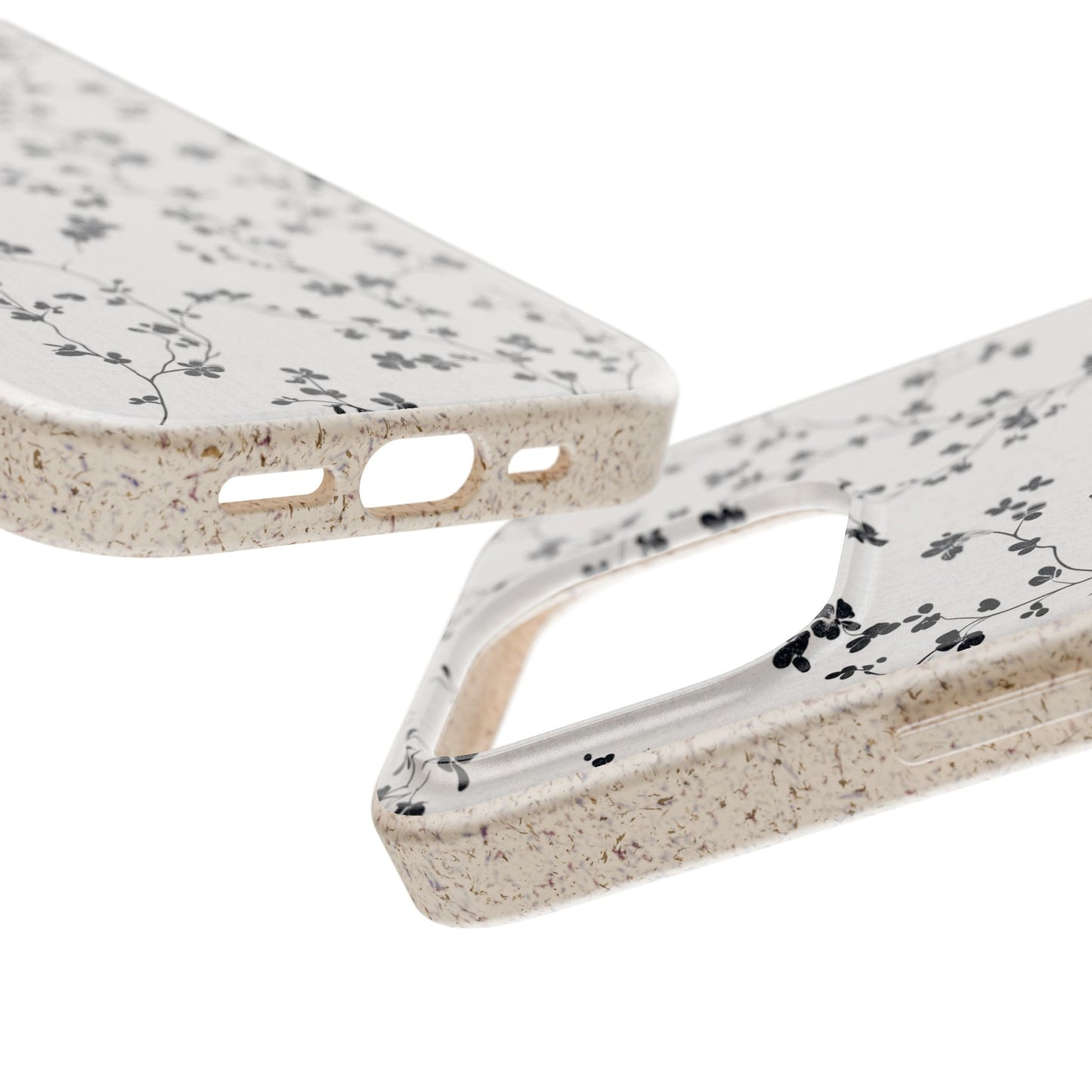 Black Blossoms iPhone Case