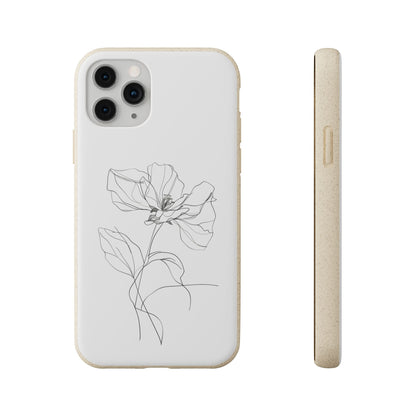 Minimalist Flower iPhone Case