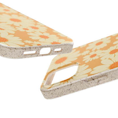 Golden Hour Daisies iPhone Case