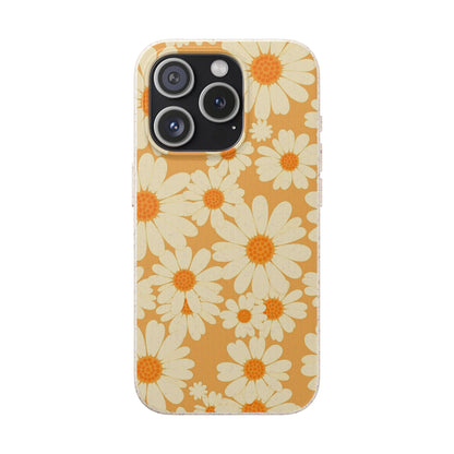 Golden Hour Daisies iPhone Case
