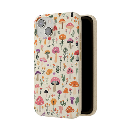 Wildwood Mushrooms iPhone Case