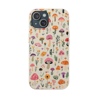 Wildwood Mushrooms iPhone Case