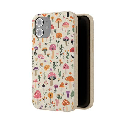 Wildwood Mushrooms iPhone Case