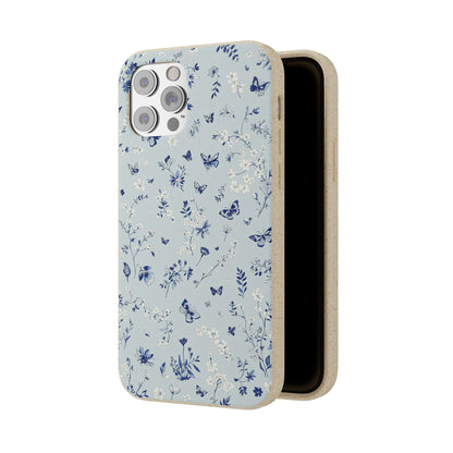 Blue Butterflies iPhone Case
