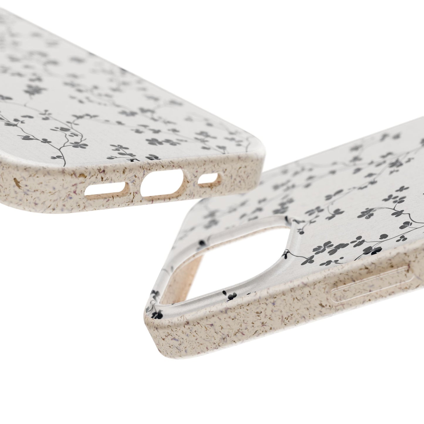 Black Blossoms iPhone Case