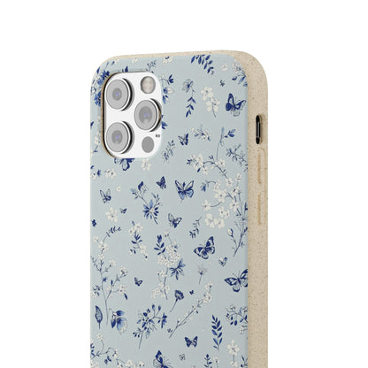 Blue Butterflies iPhone Case