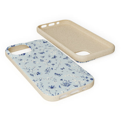 Blue Butterflies iPhone Case