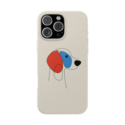 Modern Pup iPhone Case