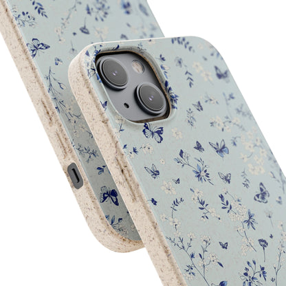 Blue Butterflies iPhone Case