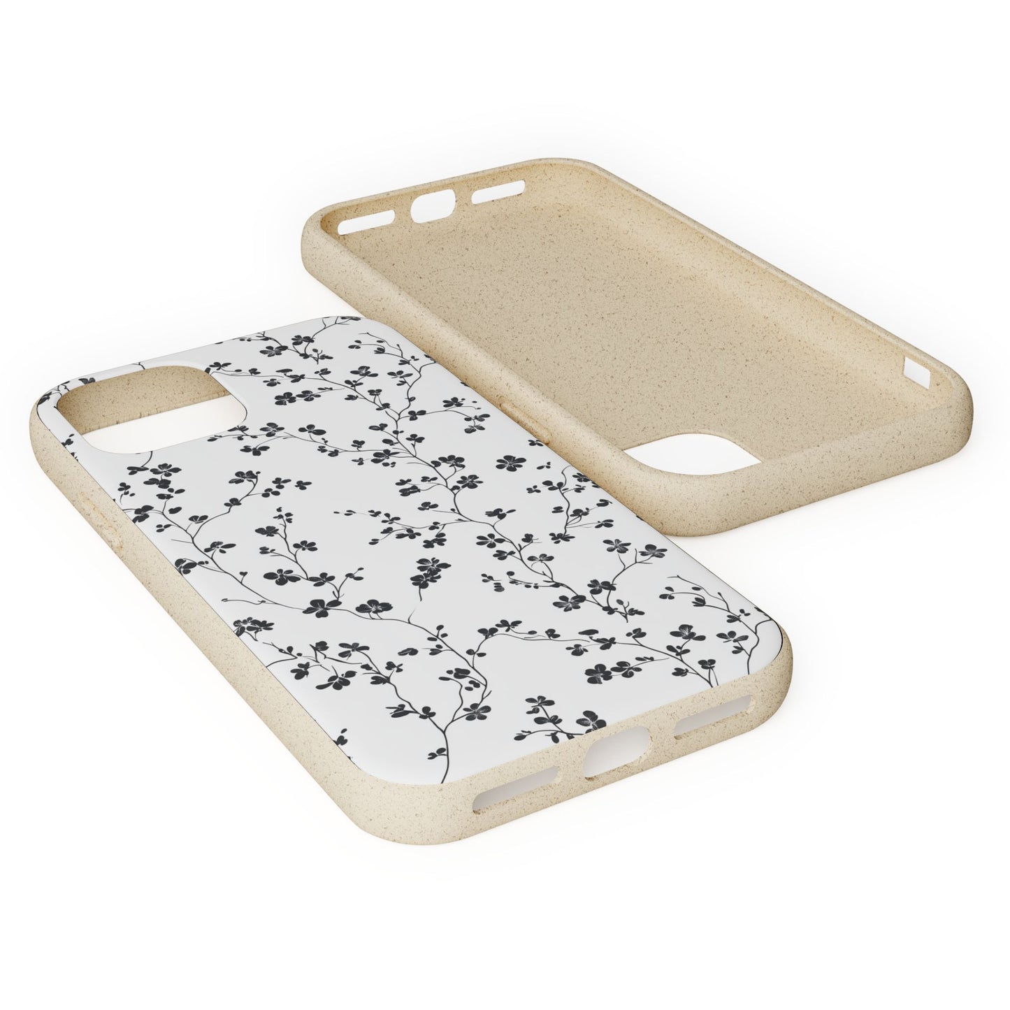 Black Blossoms iPhone Case