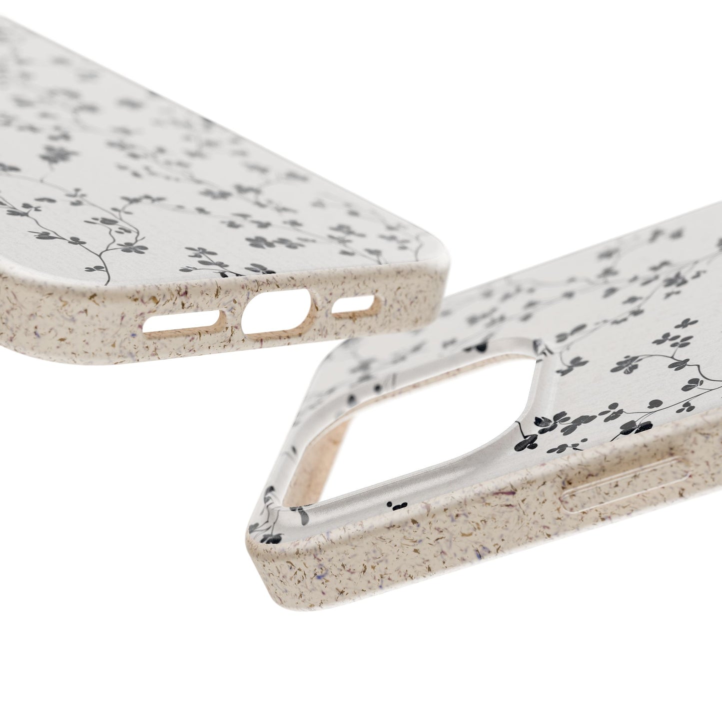 Black Blossoms iPhone Case