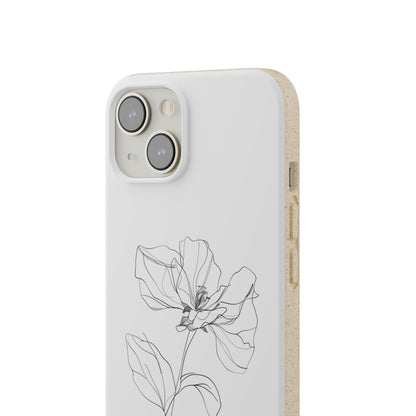 Minimalist Flower iPhone Case