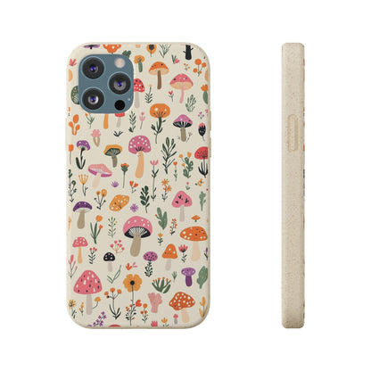 Wildwood Mushrooms iPhone Case