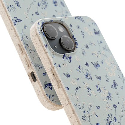 Blue Butterflies iPhone Case