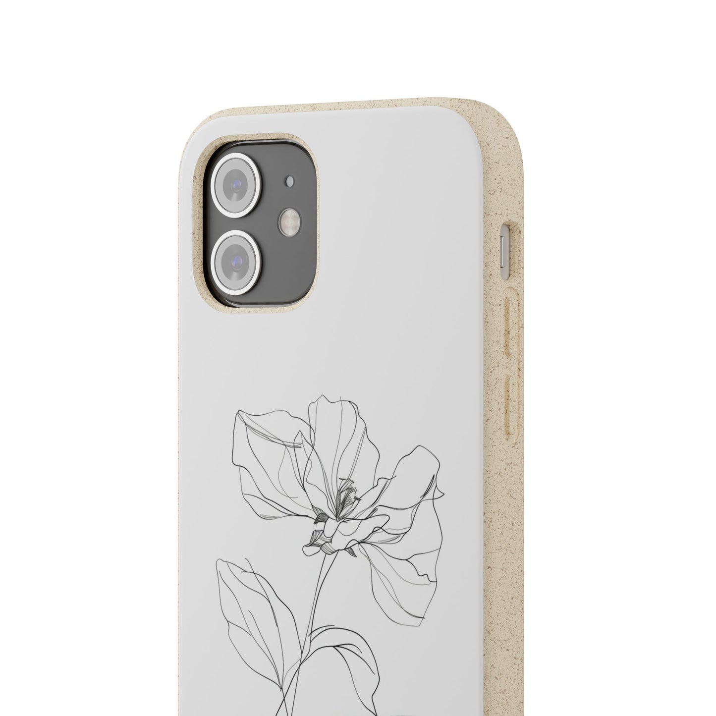 Minimalist Flower iPhone Case