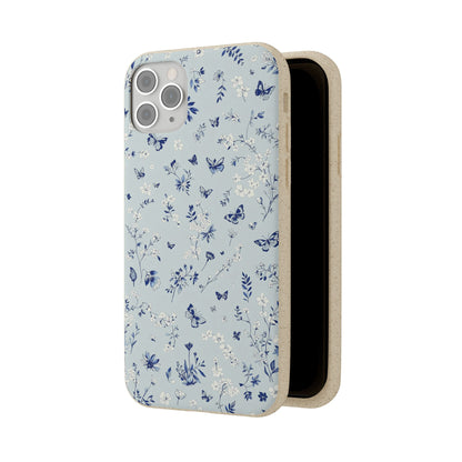Blue Butterflies iPhone Case