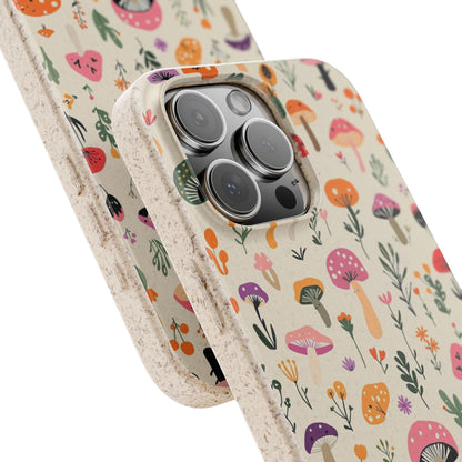 Wildwood Mushrooms iPhone Case