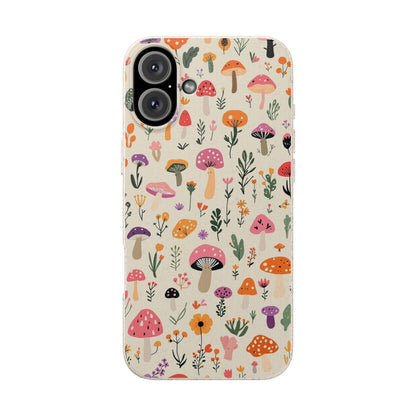 Wildwood Mushrooms iPhone Case