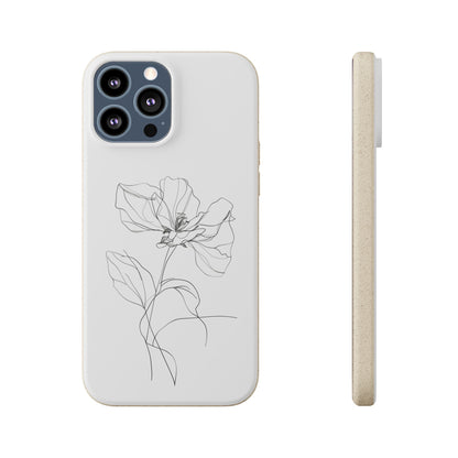 Minimalist Flower iPhone Case