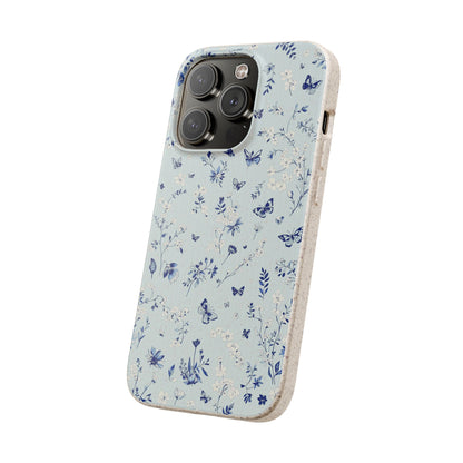 Blue Butterflies iPhone Case