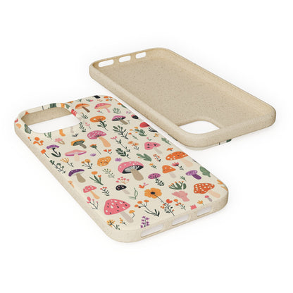 Wildwood Mushrooms iPhone Case