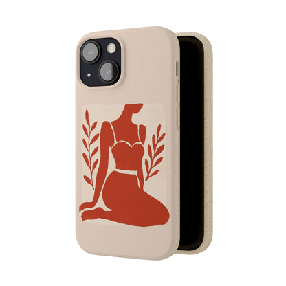Seated Figure iPhone Case