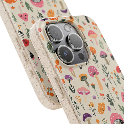 Wildwood Mushrooms iPhone Case