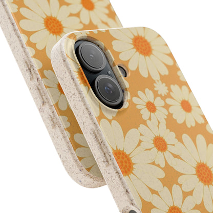 Golden Hour Daisies iPhone Case