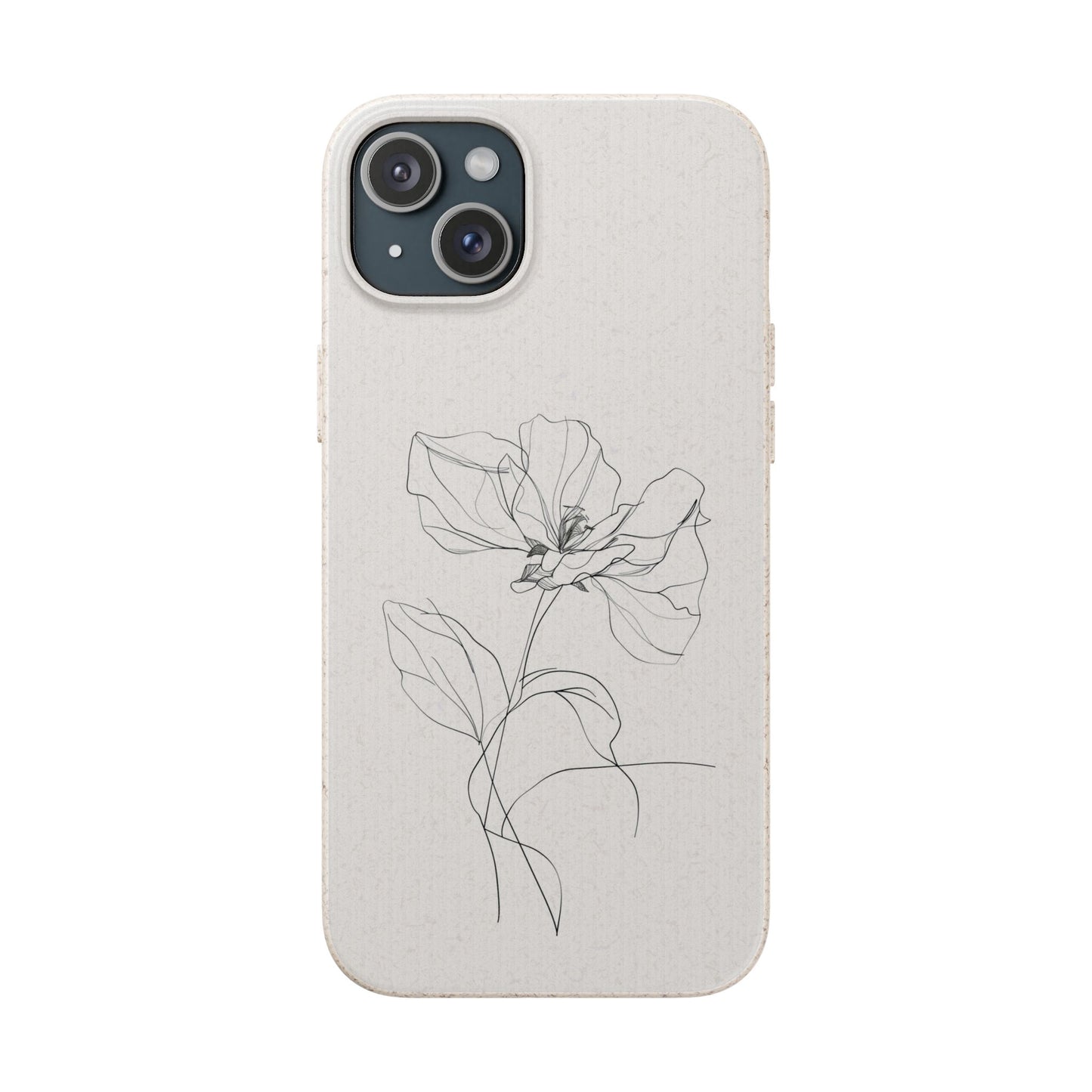 Minimalist Flower iPhone Case