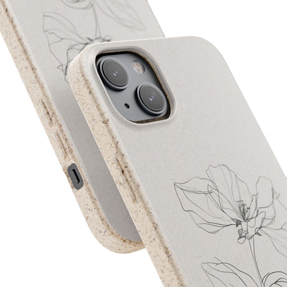 Minimalist Flower iPhone Case