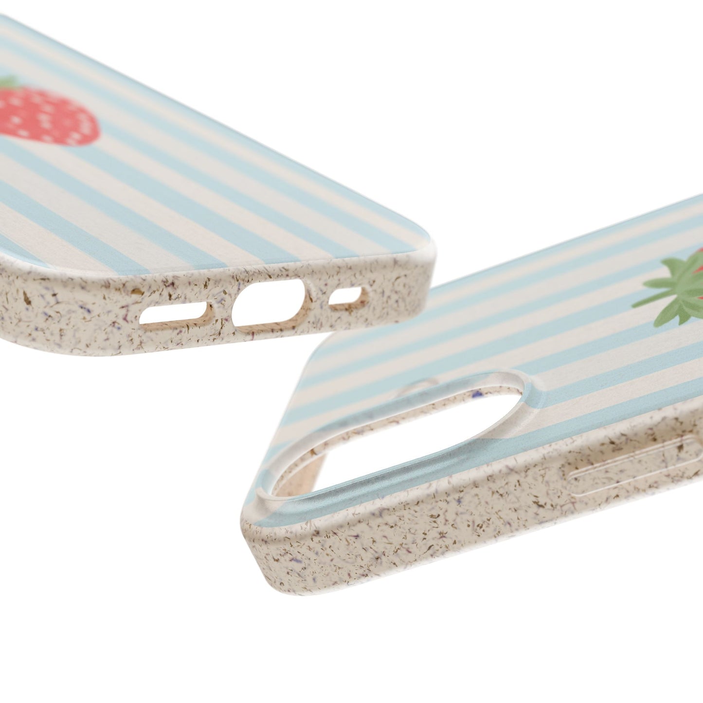 Strawberry Stripe iPhone Case