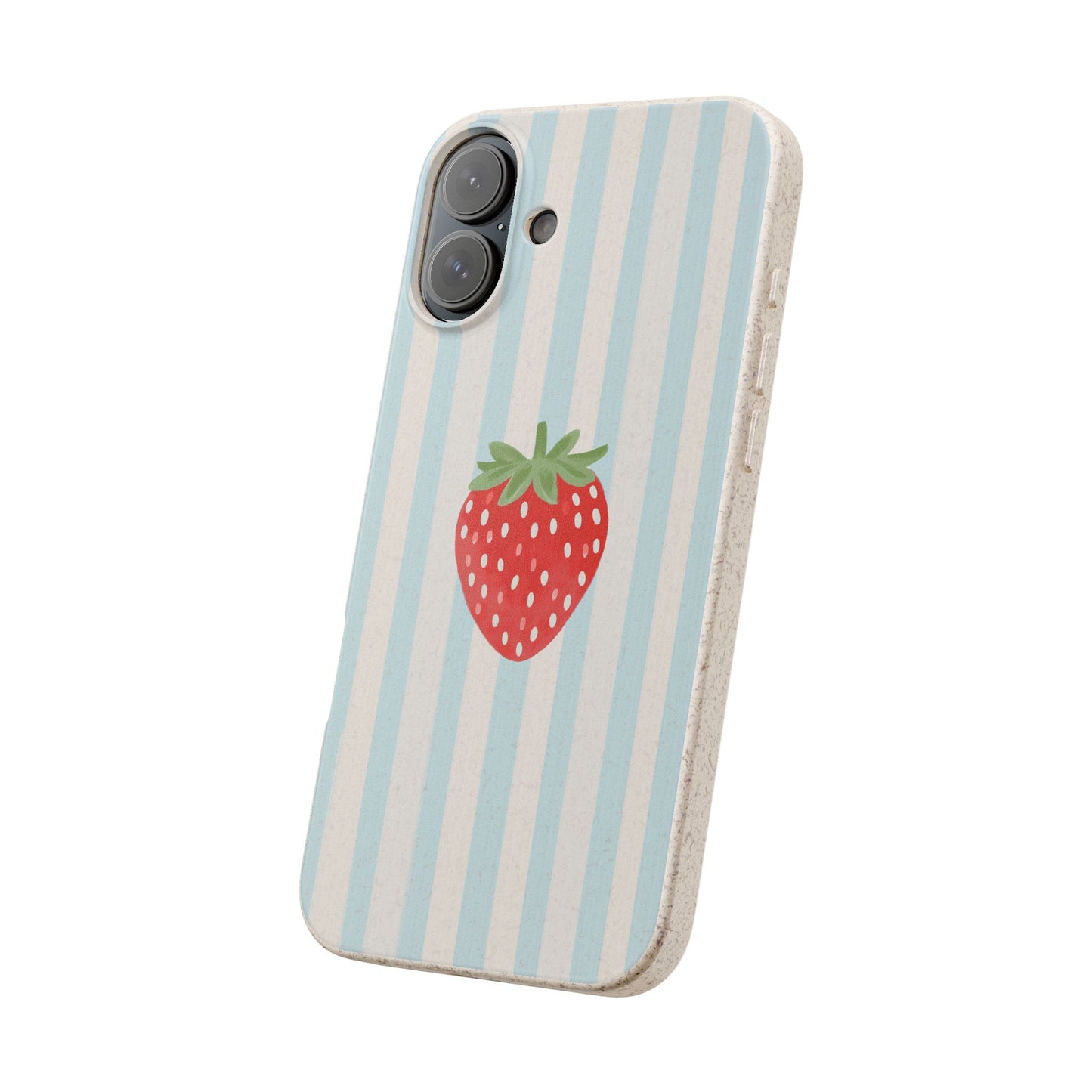 Strawberry Stripe iPhone Case