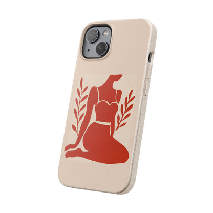 Seated Figure iPhone Case