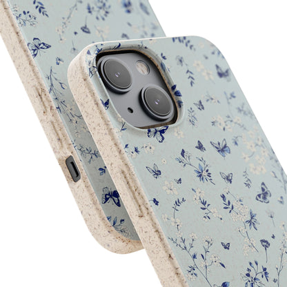Blue Butterflies iPhone Case