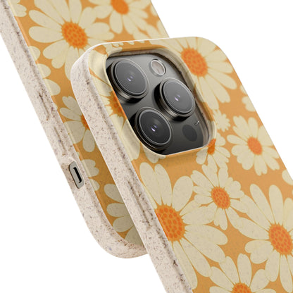Golden Hour Daisies iPhone Case